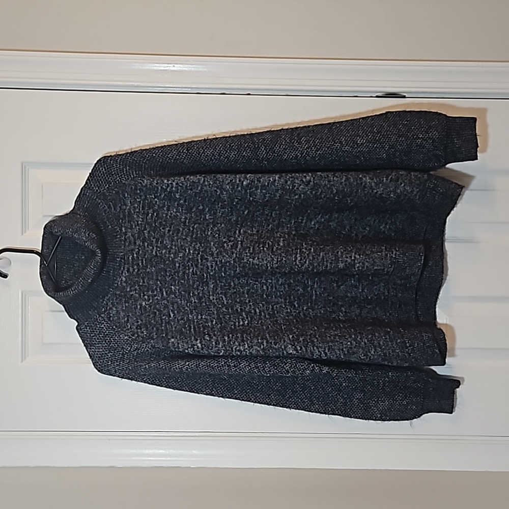 LOFT Womens cowl neck blue sweater size XL